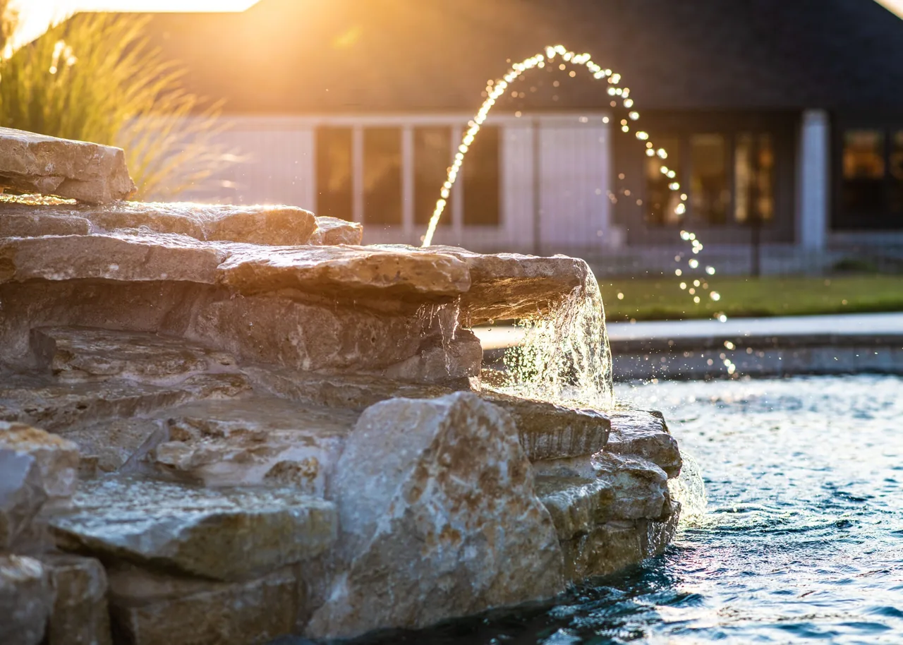 BLUE MOON BACKYARD & POOL, INC. pool project