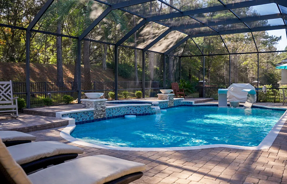 Paradise Pool Service pool project